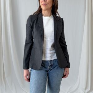 J. Crew Super 120 Pinstripe Wool Blazer